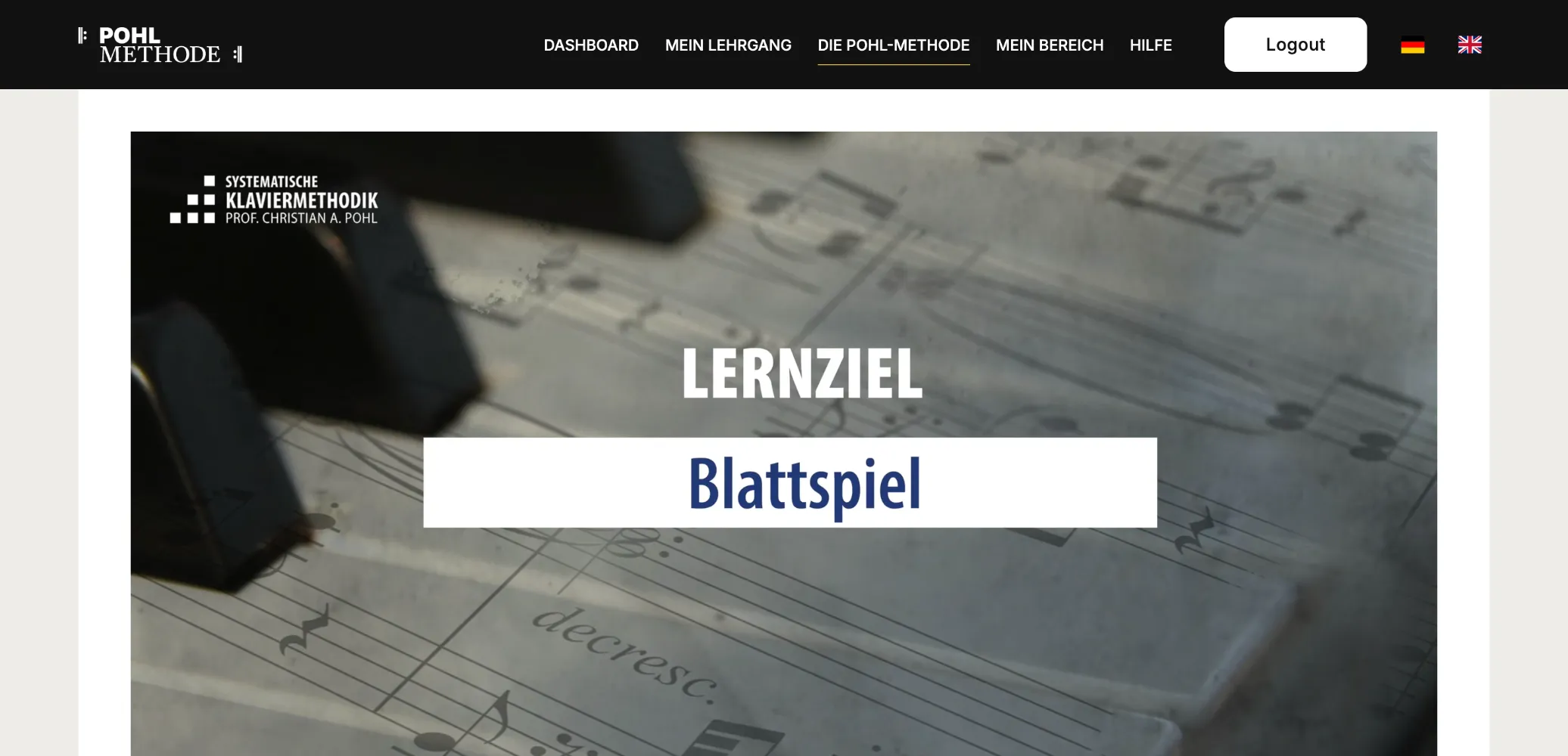Lehrvideo zum Lernziel Blattspiel innerhalb des How-to-Themas